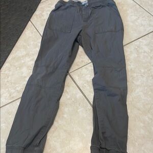 Boys Gray Casual Pants